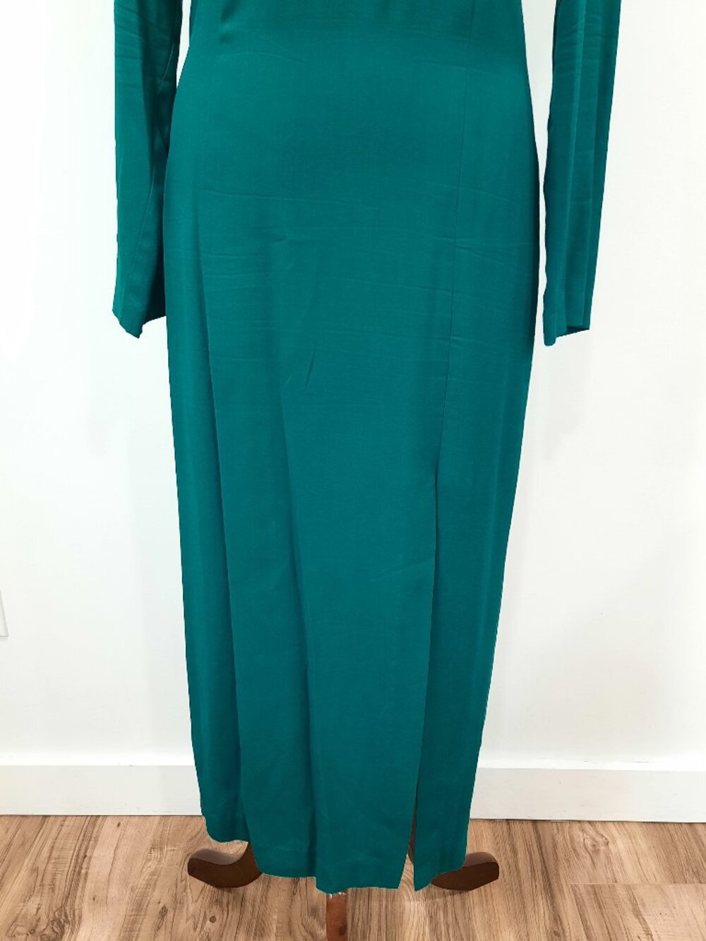 Vtg 80s long sleeve embroidered dress - Carol Anderson brand - Picture 7 of 12